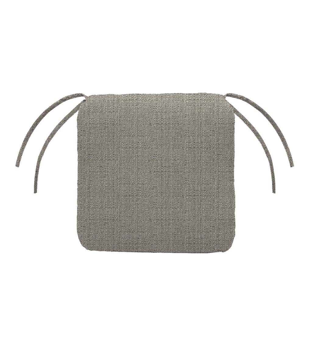 Suntastic Premium Trapezoid Chair Cushion with Ties, 19½" x 19" x 2½"