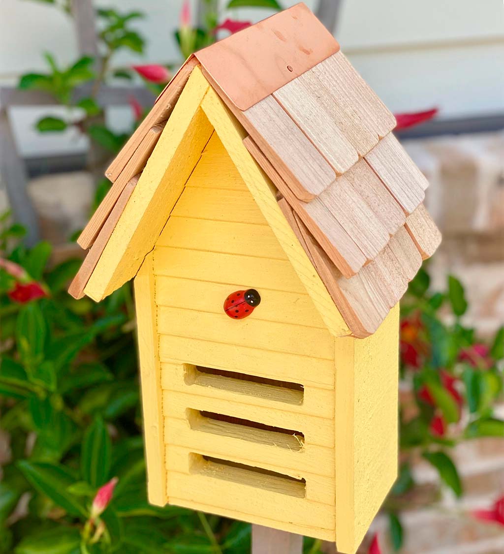 Ladybug House with Mounting Pole swatch image