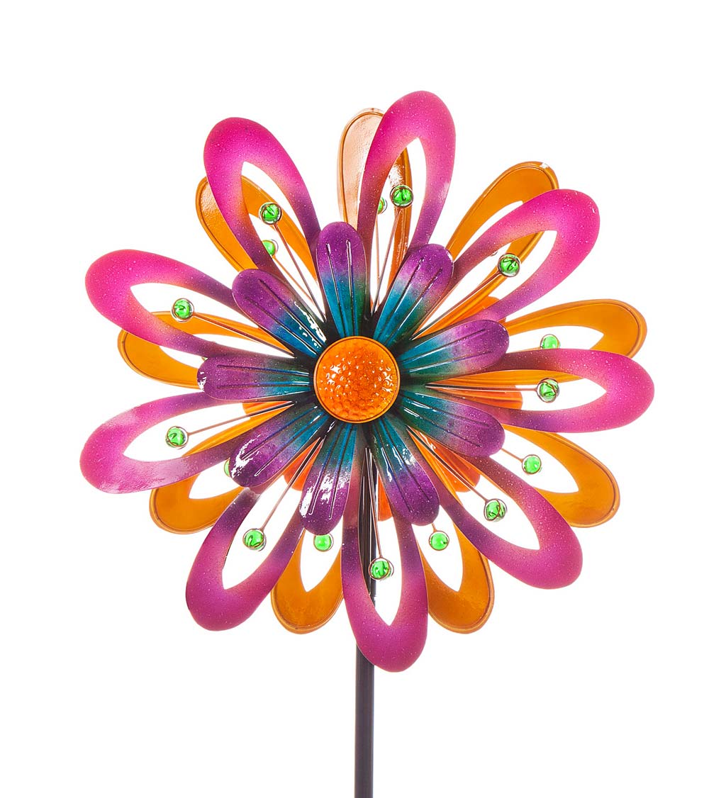 Flower Power Wind Spinner