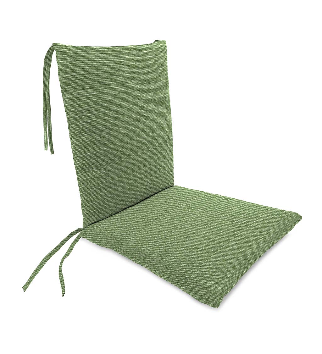 Sunbrella Rocking Chair Cushions With Ties, Seat 21" front/17" back x 19" x 2½"; Back 16" x 20" x 2½" swatch image