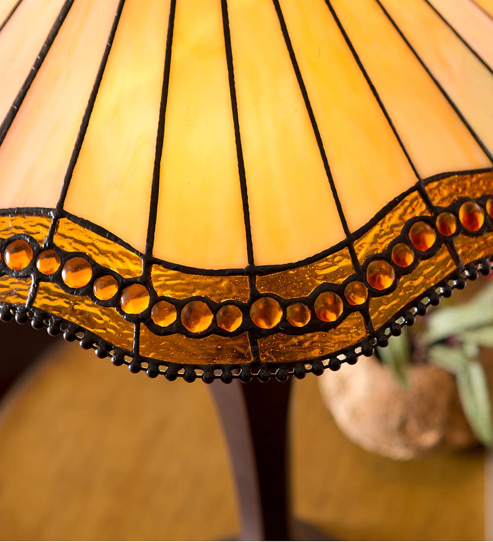 Oak Park Tiffany-Style Table Lamp