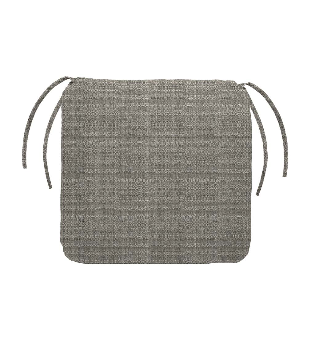 Suntastic Premium Square Chair Cushion with Ties, 18½" x 16½" x 3"