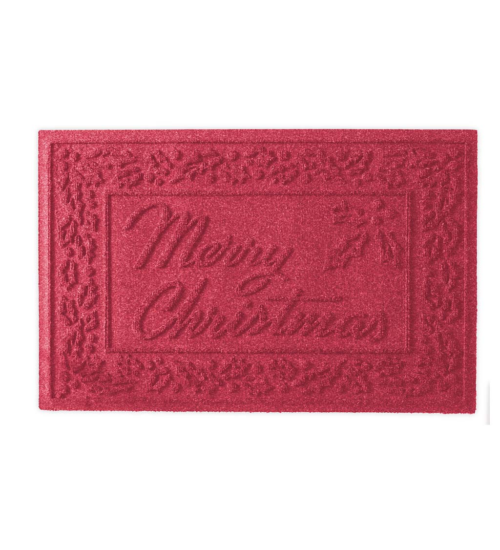 Waterhog Merry Christmas Doormat, 20" x 30"