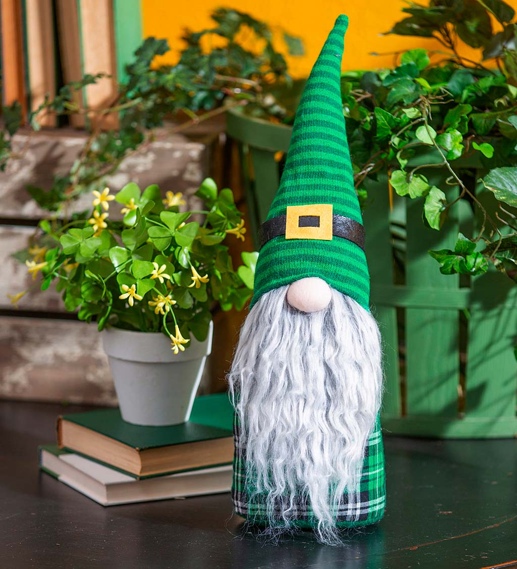 Plush St. Patrick's Day Gnome