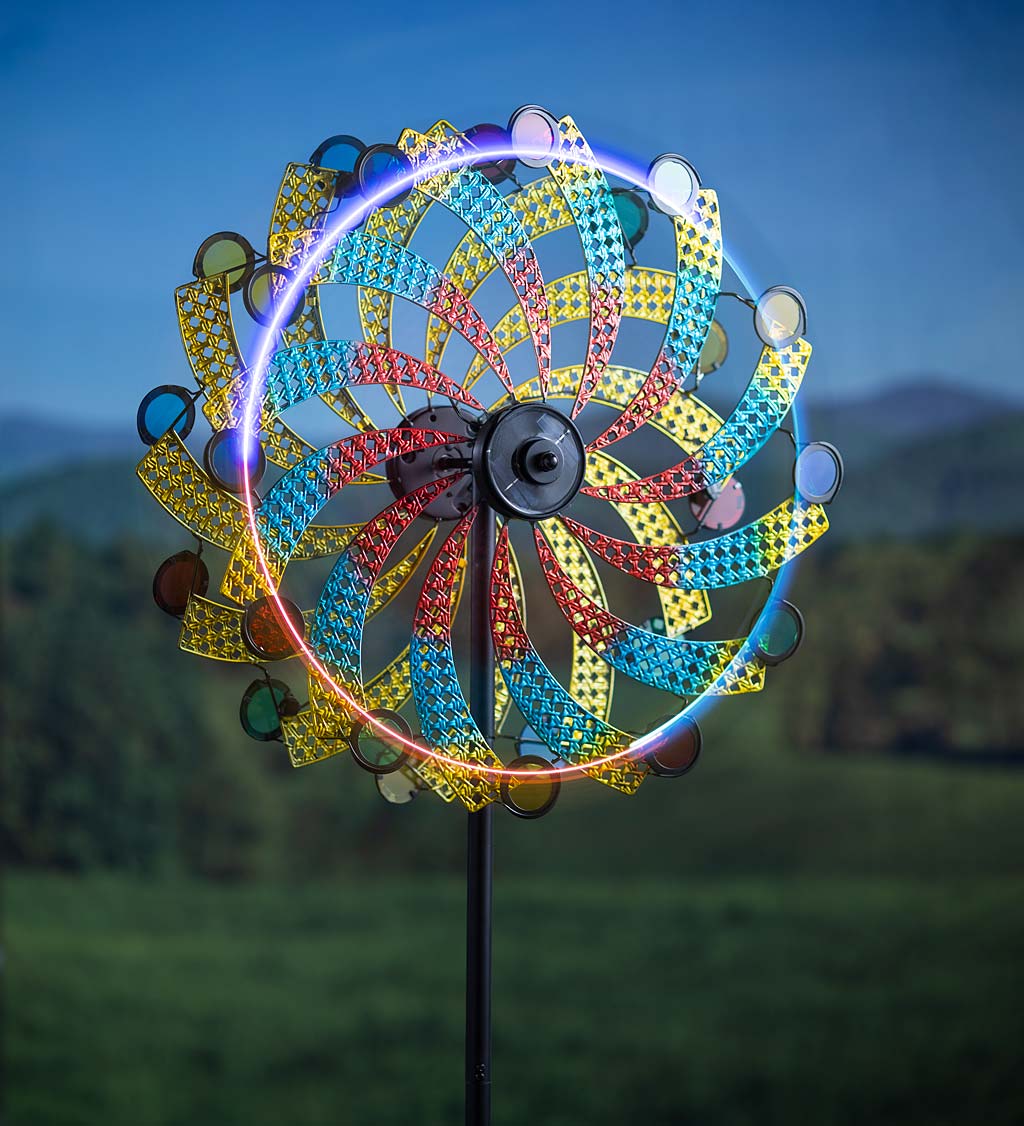 Solar Carnival Metal Wind Spinner