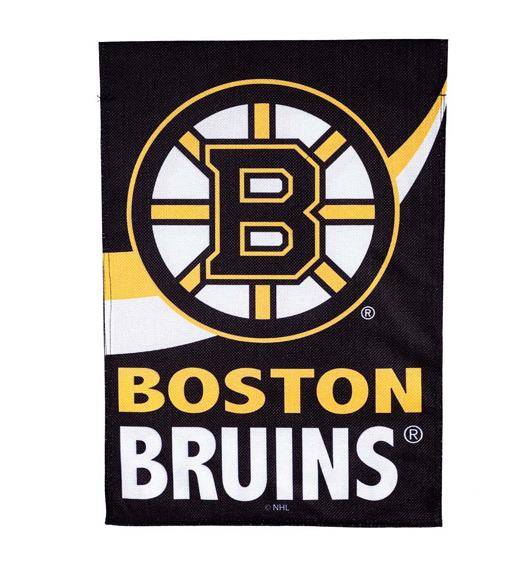 NHL Hockey Burlap Garden Flag swatch image