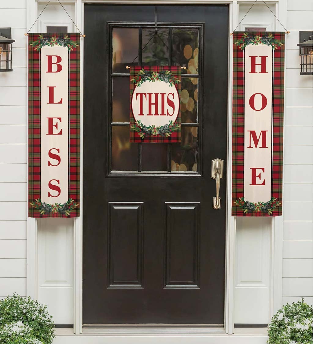 Christmas Blessings Door Banner Kit