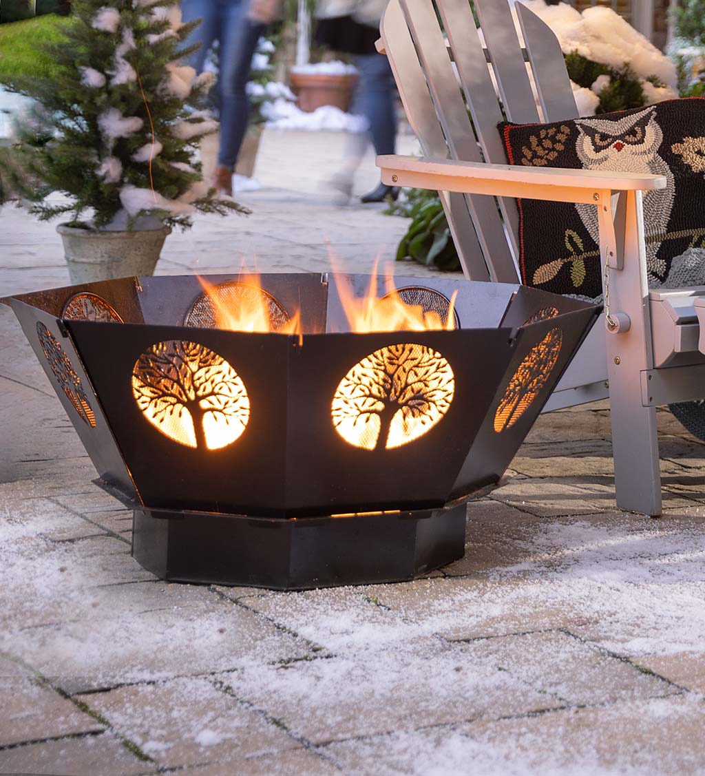 Modular Tree of Life Fire Pit