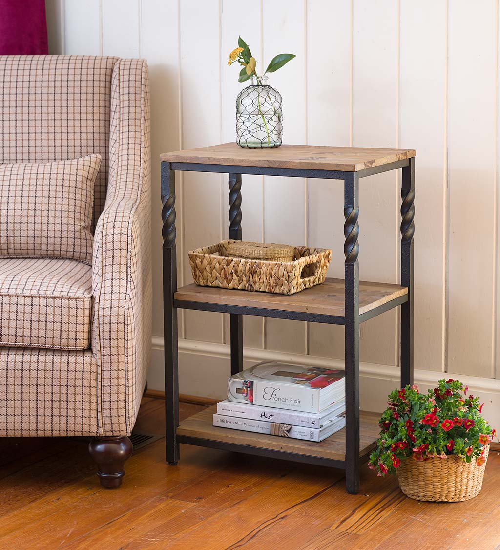 Deep Creek End Table with Shelves