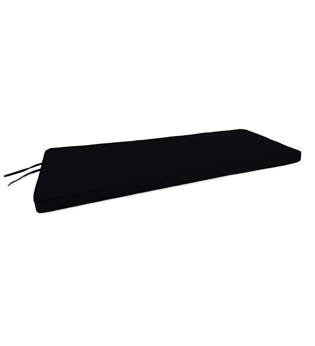 Sunbrella Swing/Bench Cushion with Ties, 40" x 20" x 3"H swatch image