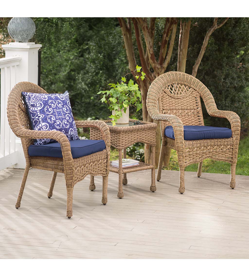 Prospect Hill Wicker Chairs, Set of 2