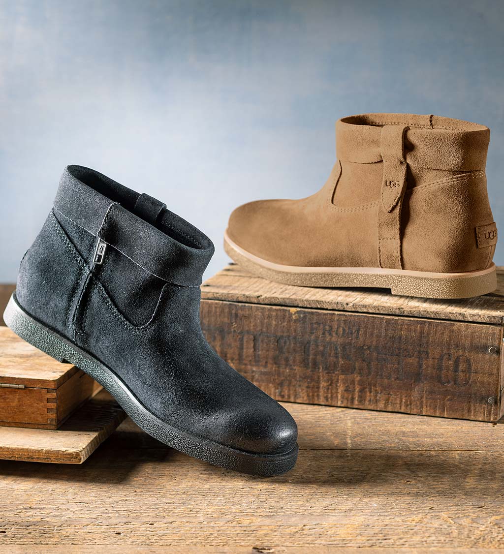 UGG Josefene Cuff Suede Ankle Boots