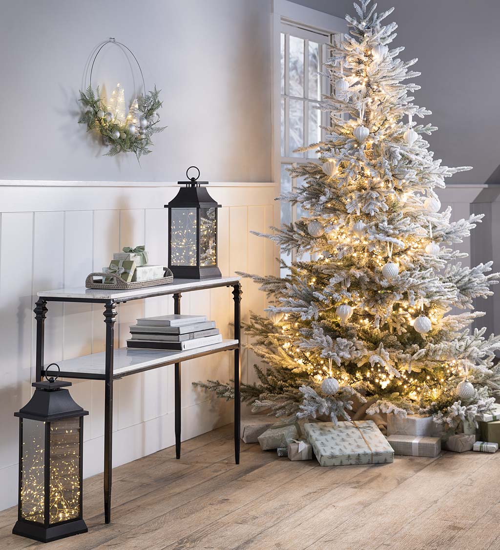 Oversized Glass Christmas Tree Ornaments, Set of 12