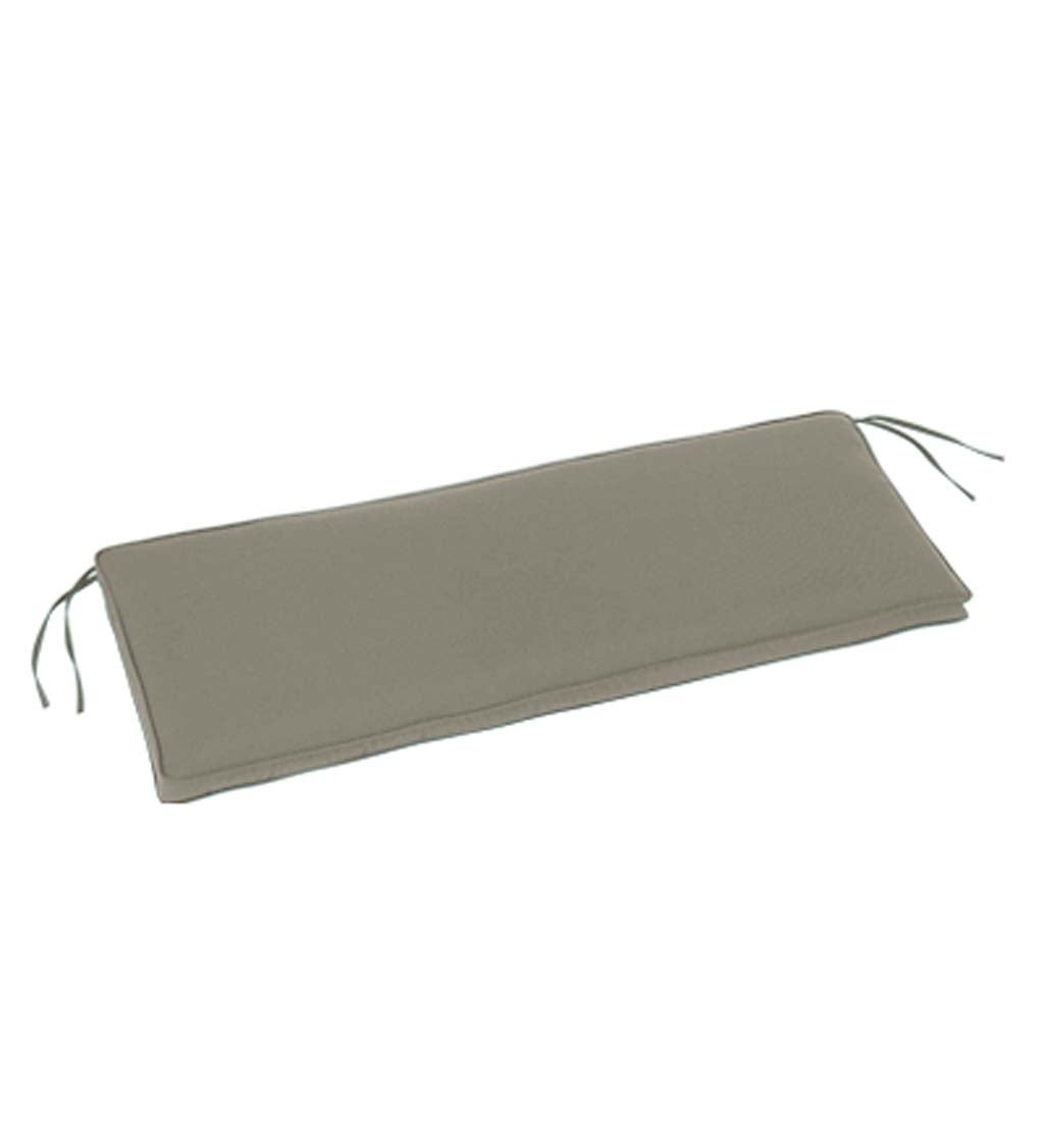 Sunbrella Swing/Bench Cushion with Ties, 53" x 18½" x 3"