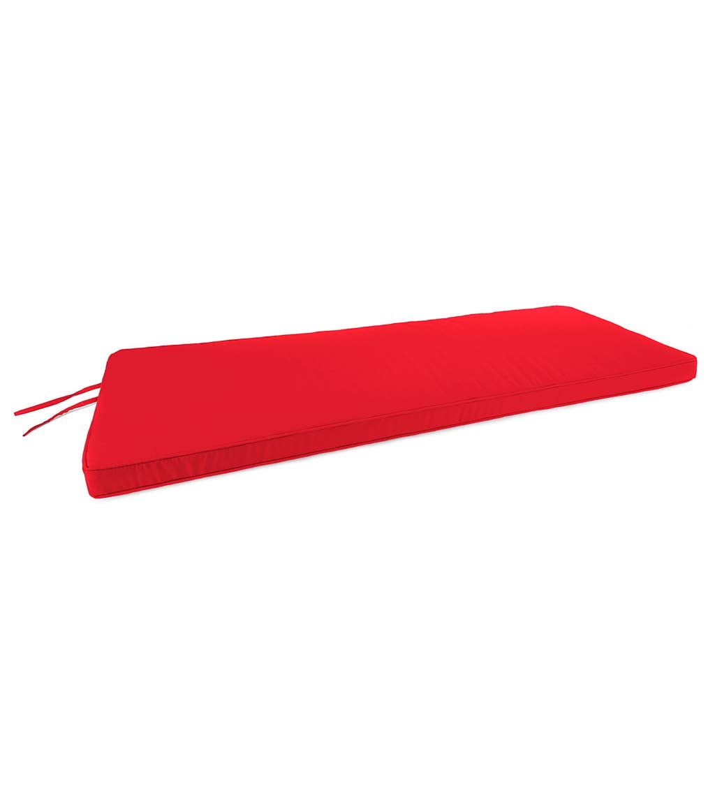 Sunbrella Swing/Bench Cushion with Ties, 53" x 18½" x 3"