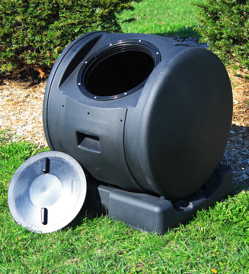 Compact Single-Chamber Compost Tumbler