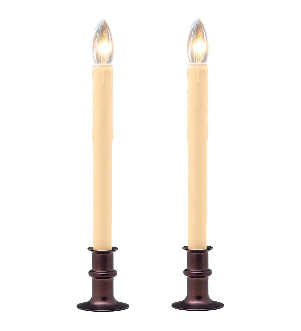 Adjustable Window Candle with Timer, Set of 2 swatch image