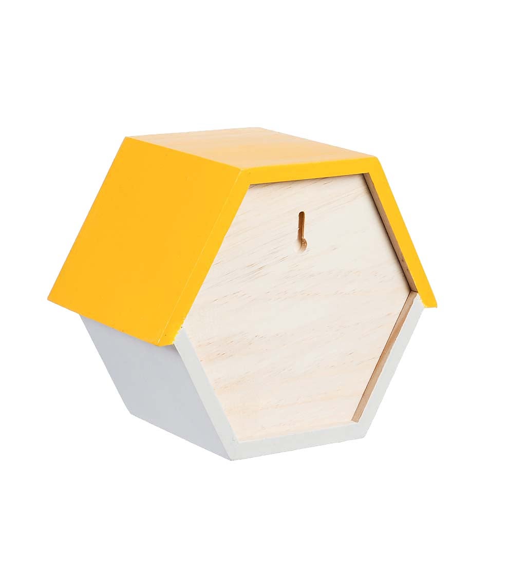Hexagonal House for Bees Pollinator Habitat