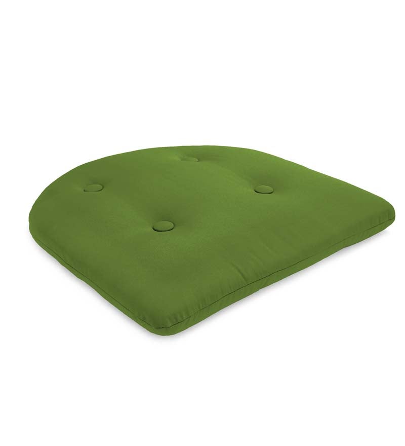 Sunbrella® Classic Tufted Chair Cushion, 18½" x 18" x 3" swatch image