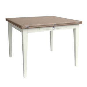 Laurel Ridge Farmhouse Collection Shelby Table with Fold-Out Leaves