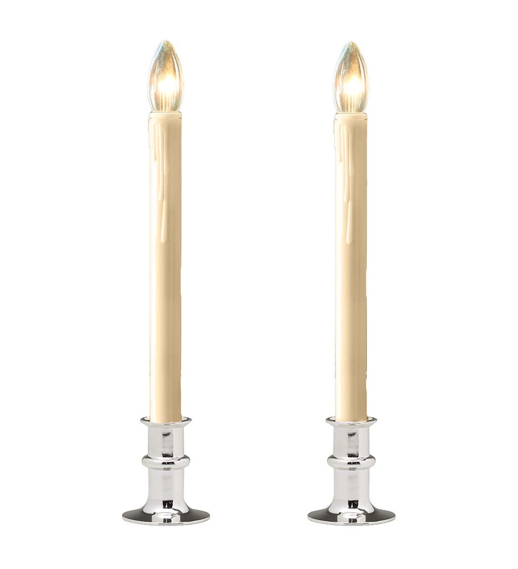 Adjustable Window Candle with Timer, Set of 2 swatch image