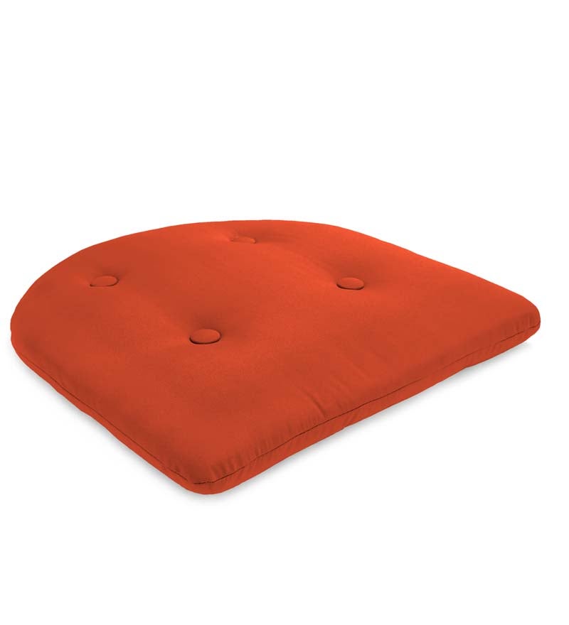 Sunbrella® Classic Tufted Chair Cushion, 18½" x 18" x 3" swatch image