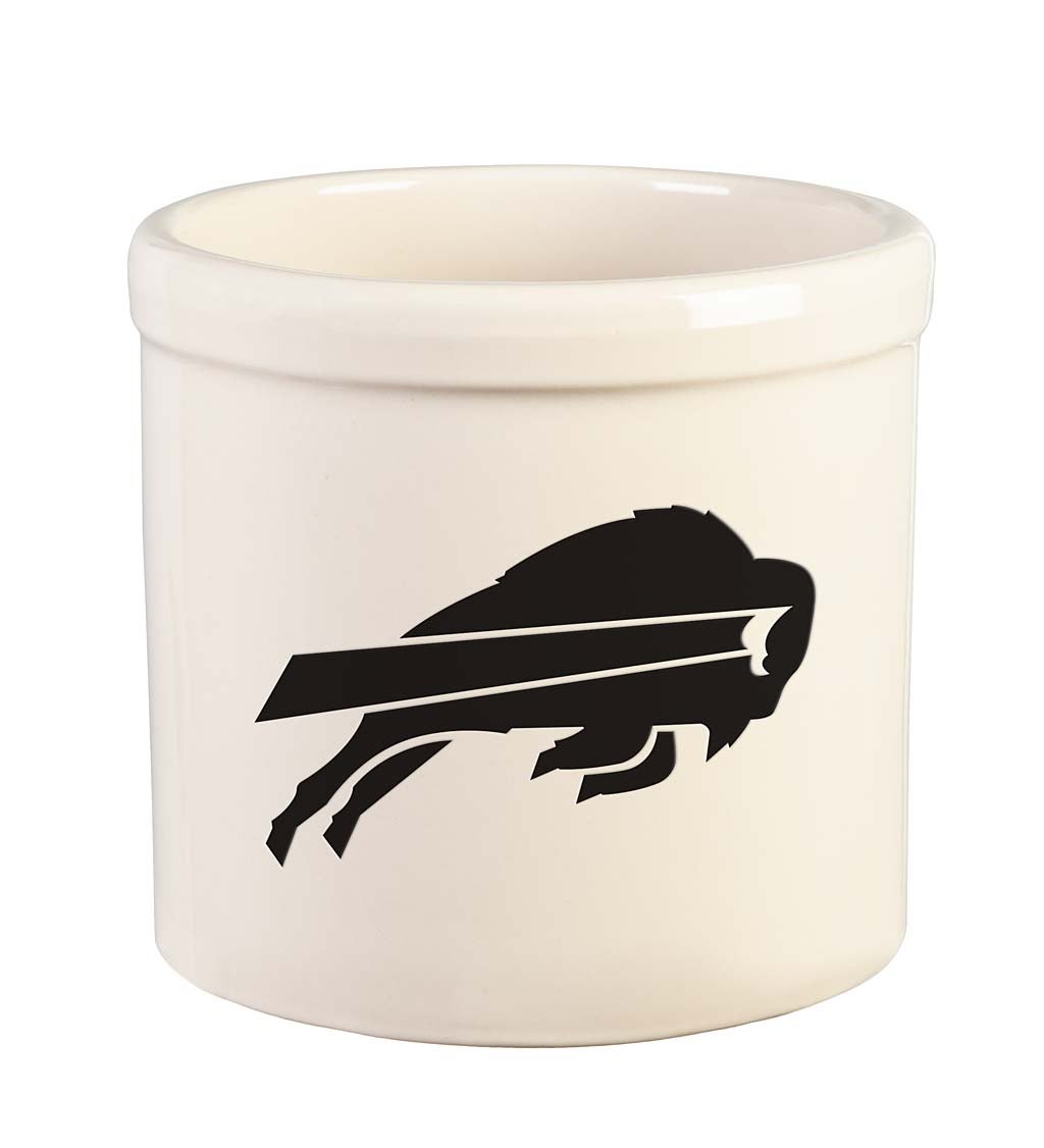 NFL Team Logo Stoneware Crock