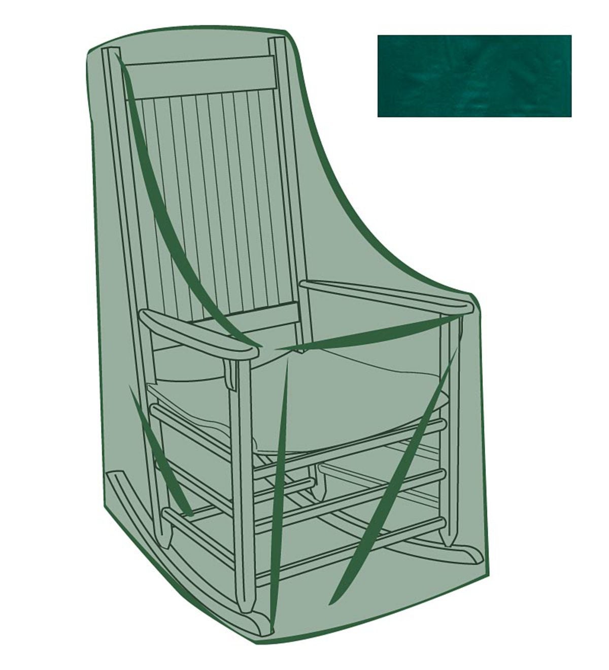 Outdoor Furniture Cover for Rocking Chair in Green | eBay
