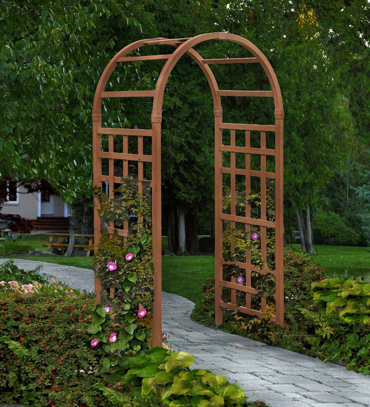 Vinyl Sierra Garden Arbor | Eligible for Promotions | Collections ...