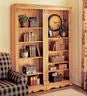 Solid Pine Country Bookcase, Made in USA
