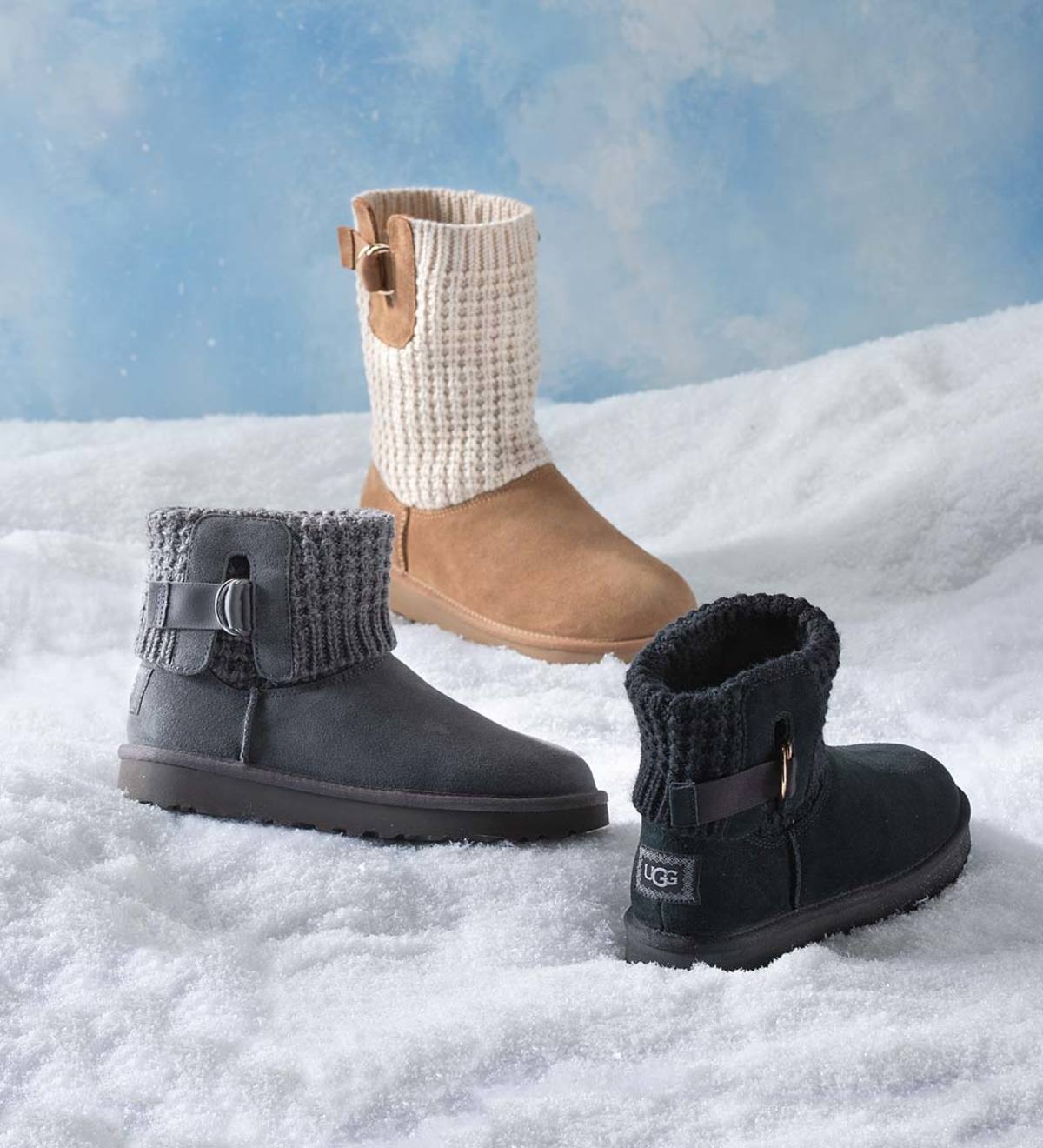 ugg knitted boots