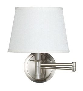 Classic Space-Saving Swing-Arm Wall-Mounted Reading Lamp