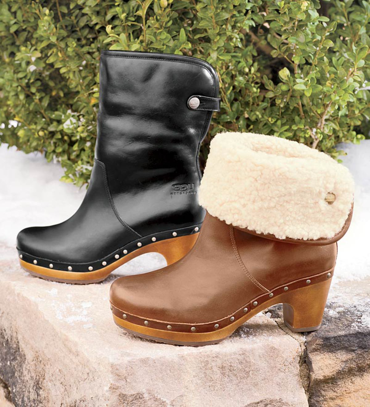 ugg women's sheepskin cuff boots