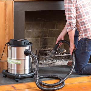 Heavy-Duty Fireplace Warm Ash Vacuum and Replacement Filters