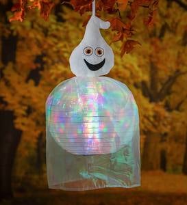 Beaming Buddies Collapsible Ghost Halloween Lantern