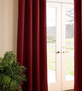 Madison Double-Blackout Back-Tab Curtain Pair, 40"W x 84"L per panel