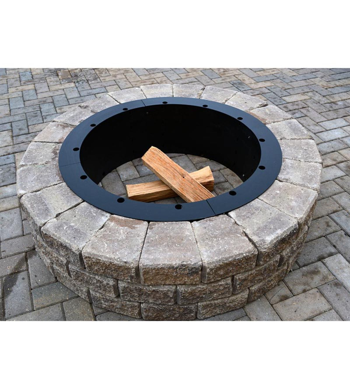 American-Made 36”Round Fire Pit Insert | PlowHearth