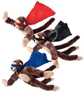 Flingshot Flying Monkey Plush Toys, Set of 3