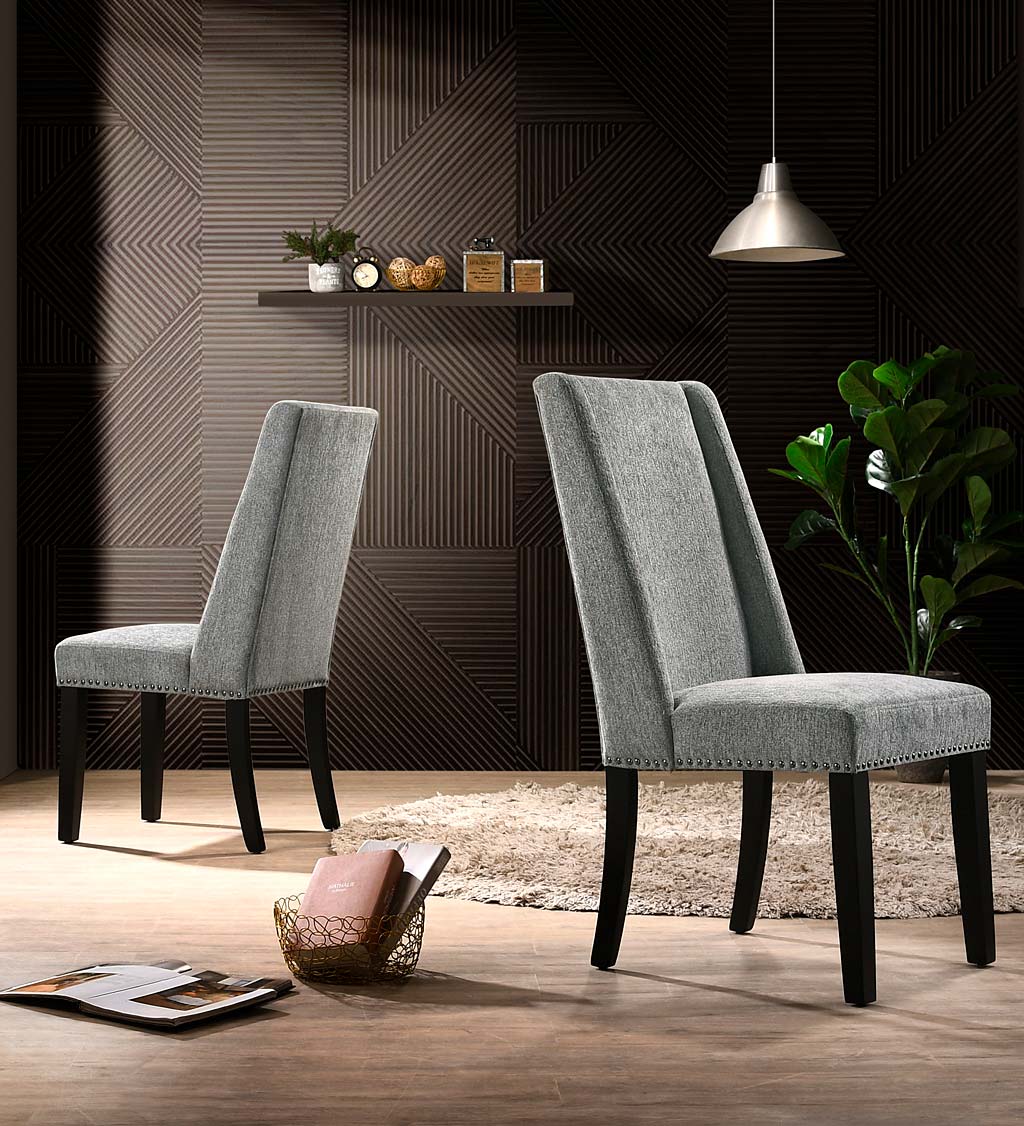 Lana Upholstered Dining Chairs, Set of 2