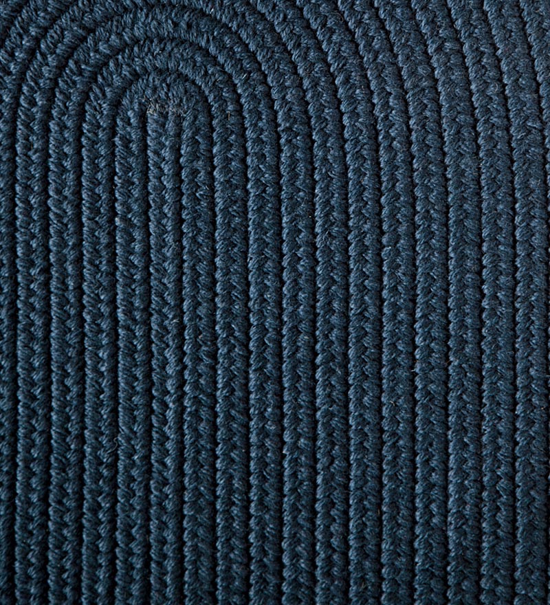Blue Ridge Wool Braided Oval Rugs, Made In USA