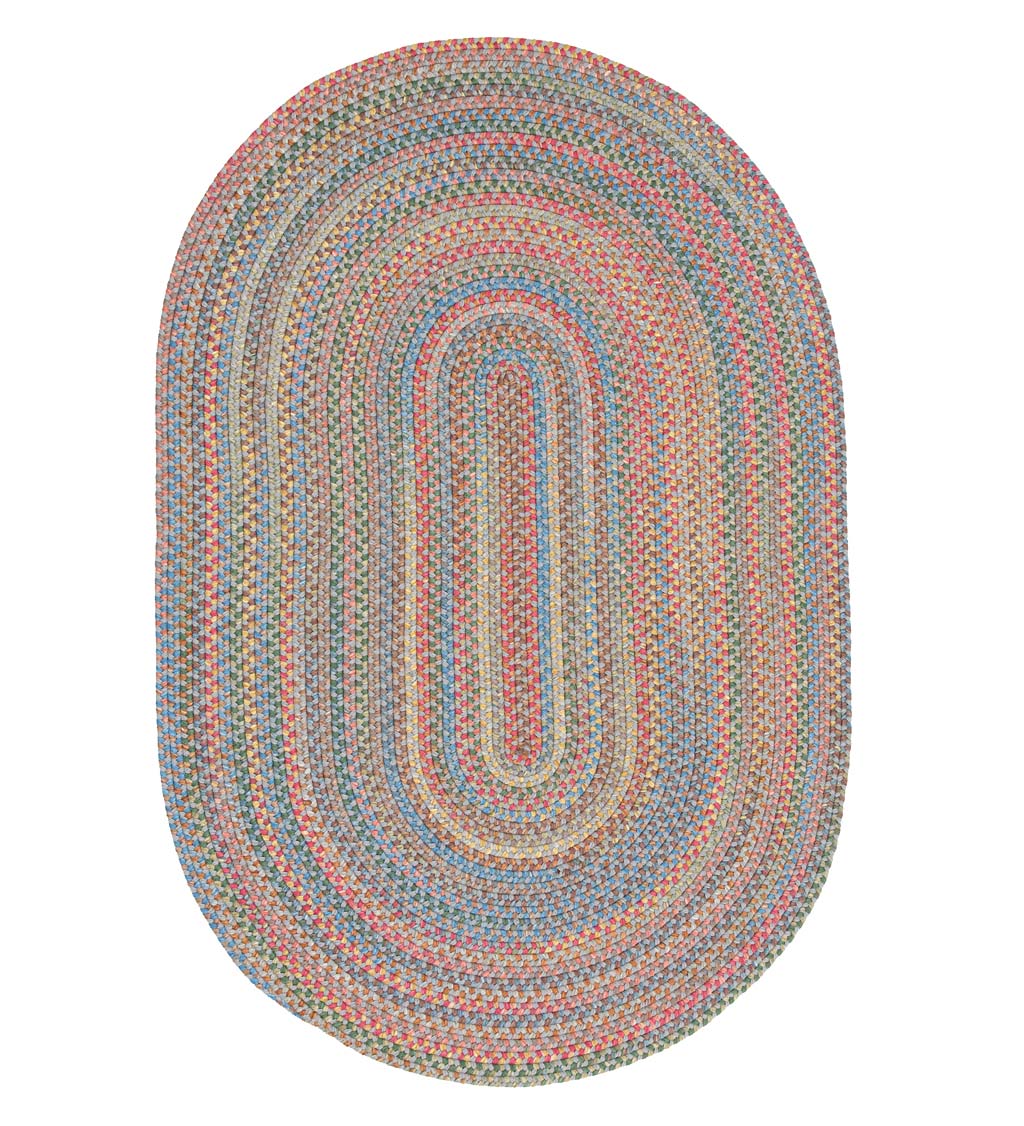 Afton Mountain Indoor/Outdoor Polypropylene Braided Rug, 5' x 8' swatch image