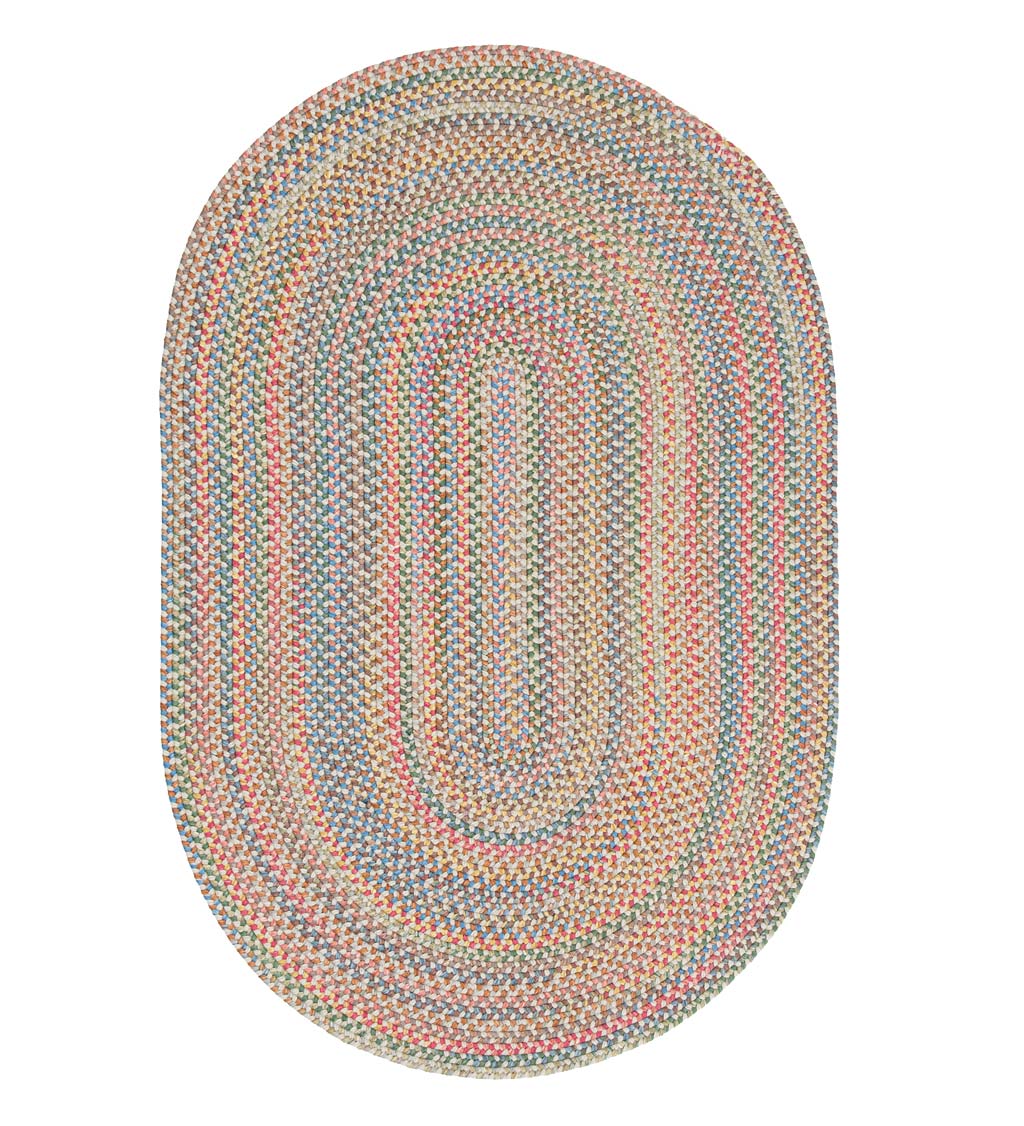 Afton Mountain Indoor/Outdoor Polypropylene Braided Rug, 5' x 8' swatch image
