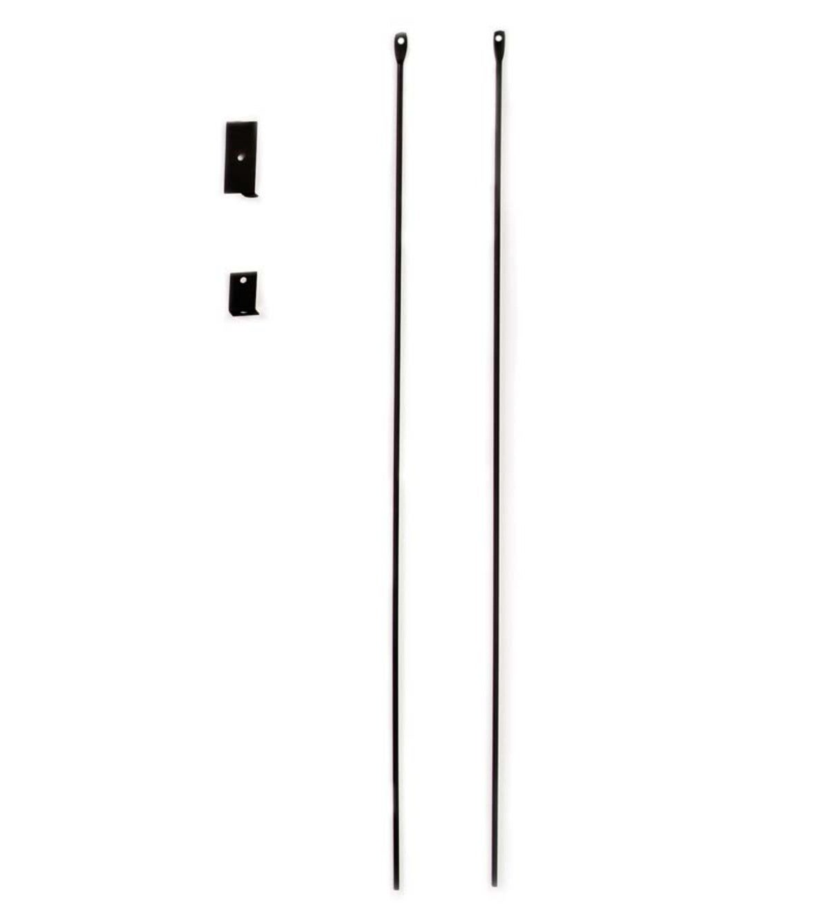 Adjustable Fireplace Rod, 32"-58"L