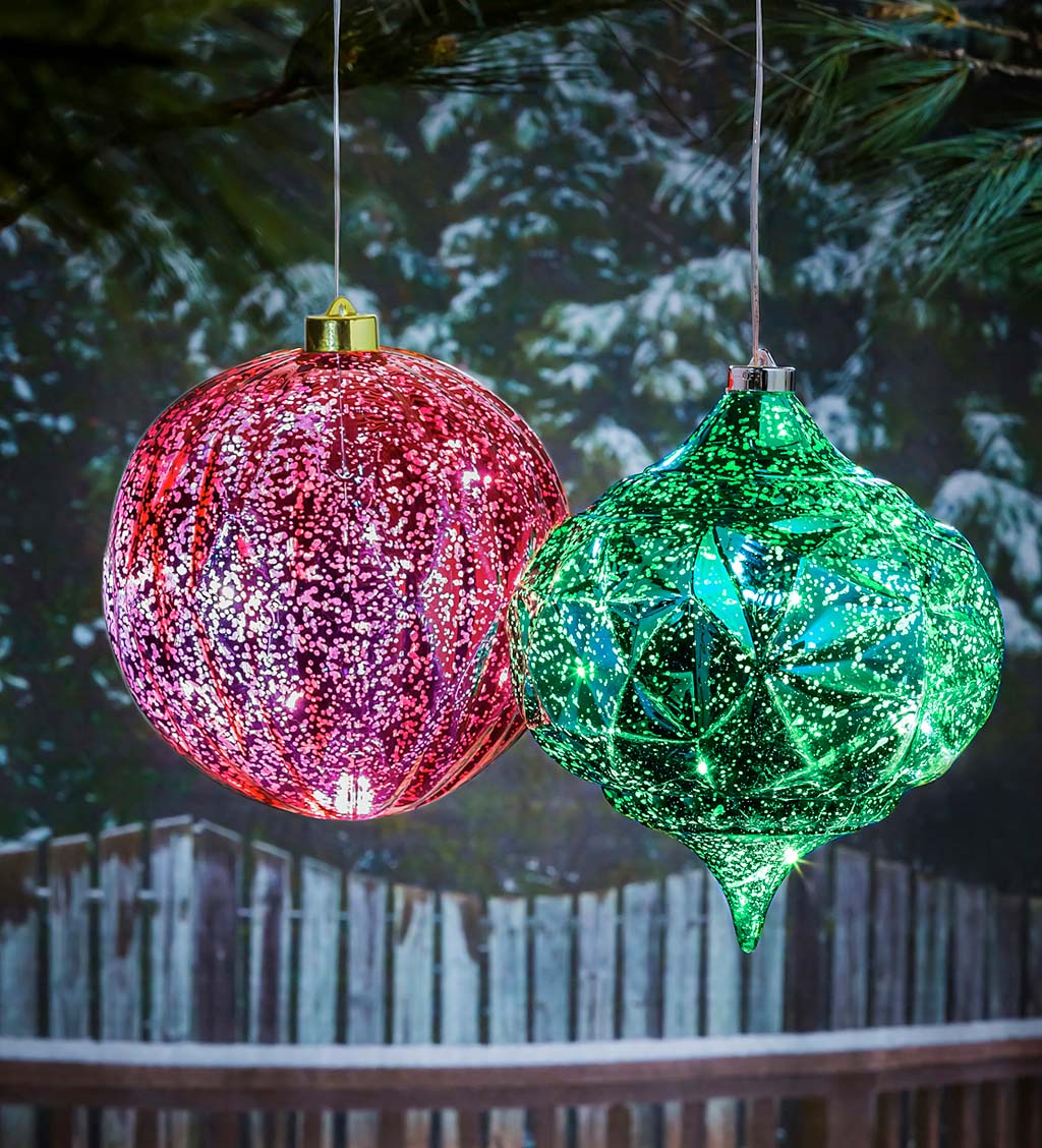 light up ornaments