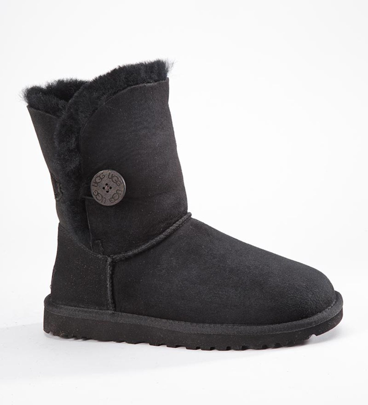 UGG® Australia Bailey Button Bomber Boots in Distressed Leather ...