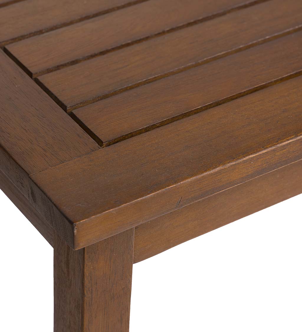 Lancaster Eucalyptus Wood Outdoor Coffee Table