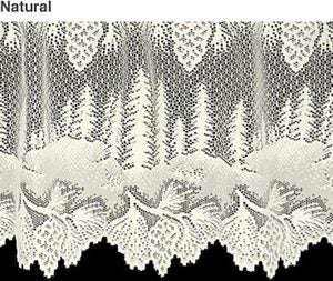 Pinecone Lace Valance And Tiers