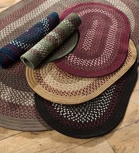Country Classic Braided Polypropylene Rug, 4' x 6'