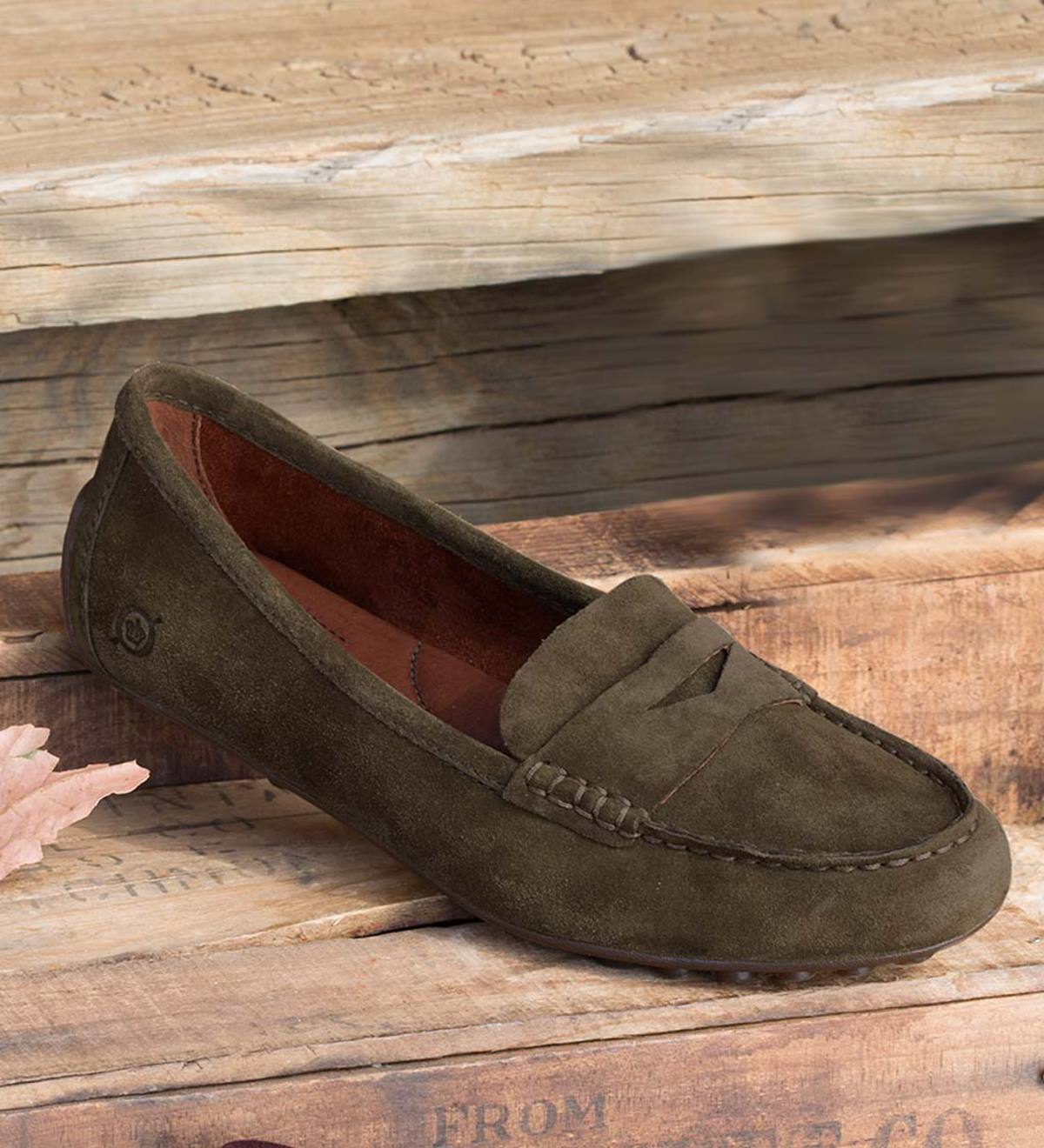 Born Malena Suede Driving Loafer 