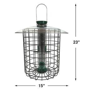 Domed Squirrel-Proof Cage Bird Feeder